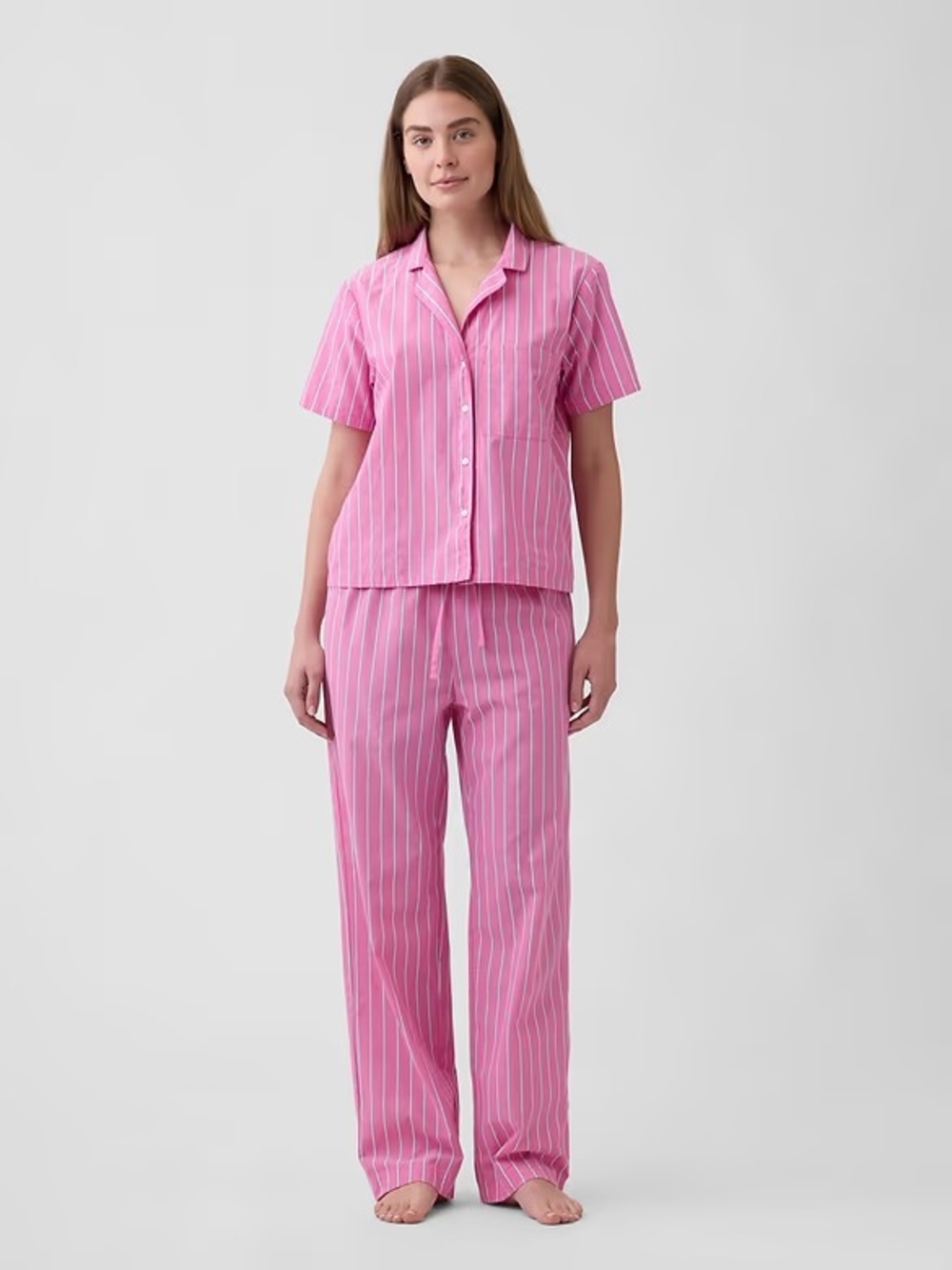 NWT Gap Poplin PJ Set